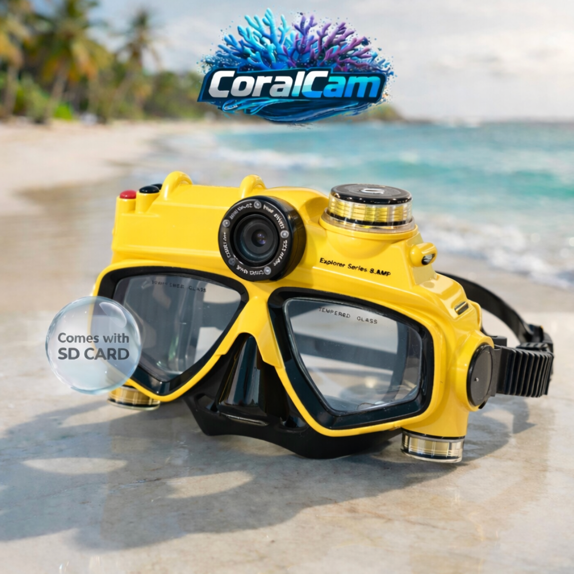 CoralCam HD Recording Goggles – Snow Sync